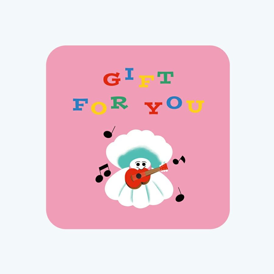 メッセージカードGIFT FOR YOU | さかなのうた公式オンラインショップ