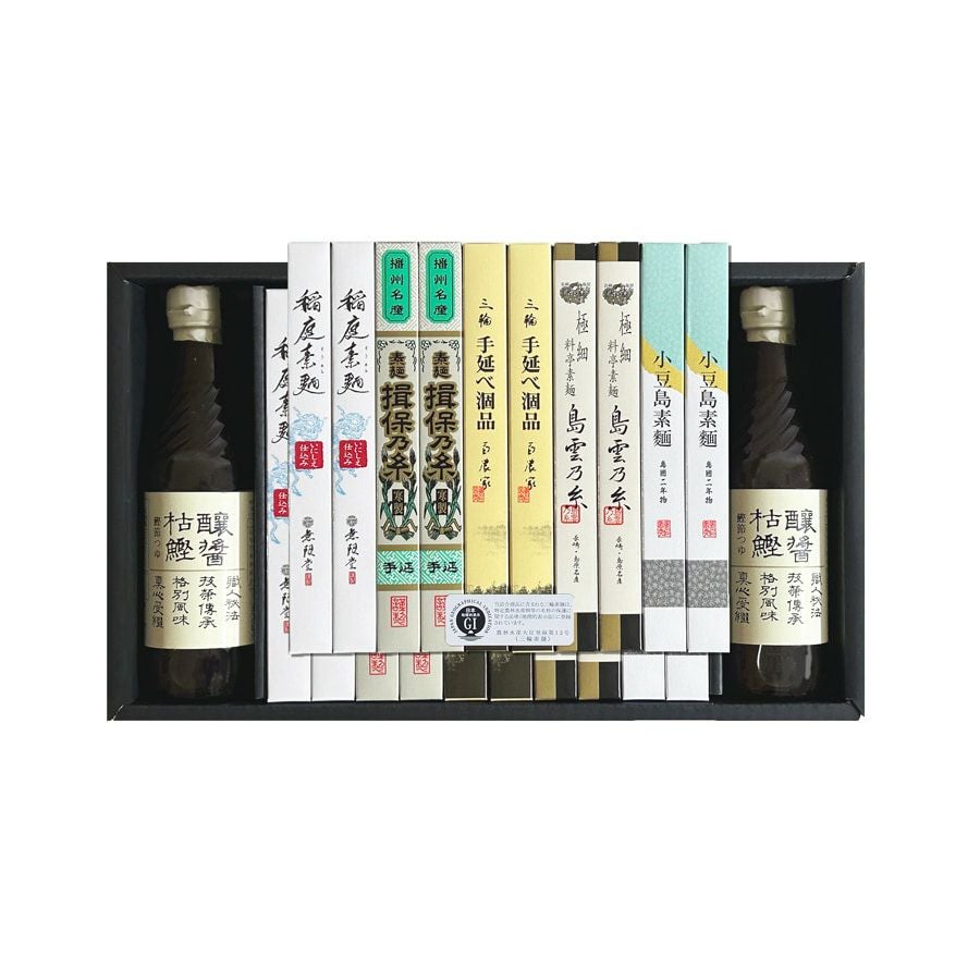 日本五大素麺つゆ詰合 | さかなのうた公式オンラインショップ